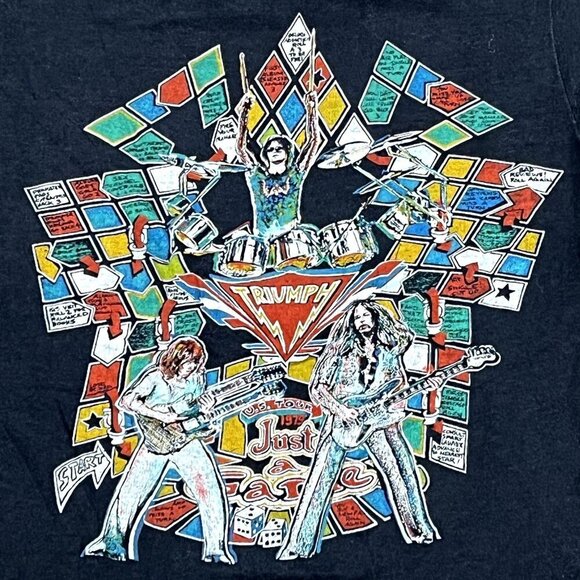 VTG 70s Triumph Live in Concert 79 T-Shirt Size Small - Picture 4 of 6
